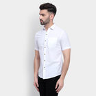 Cotton Solid Casual Shirt, White, small image number null
