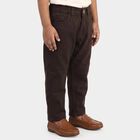 Boys Brown Straight Fit Jeans, Brown, small