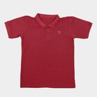 Boys Pink Polo Neck Polo Boys T-Shirt, गुलाबी, small