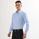 Men's Light Powder Blue Classic Formal Shirt, Light Blue, small image number null