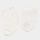 Infants Cotton Stripes Socks, Olive, small image number null