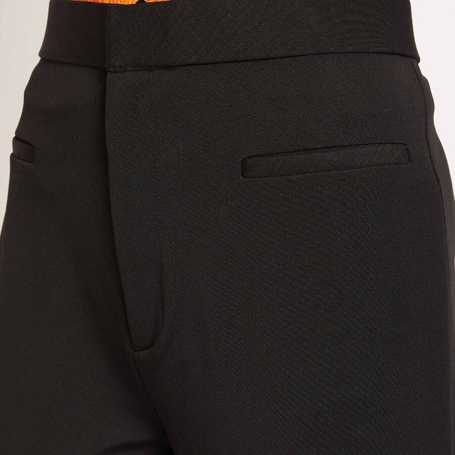 Solid Trousers, Black, large image number null