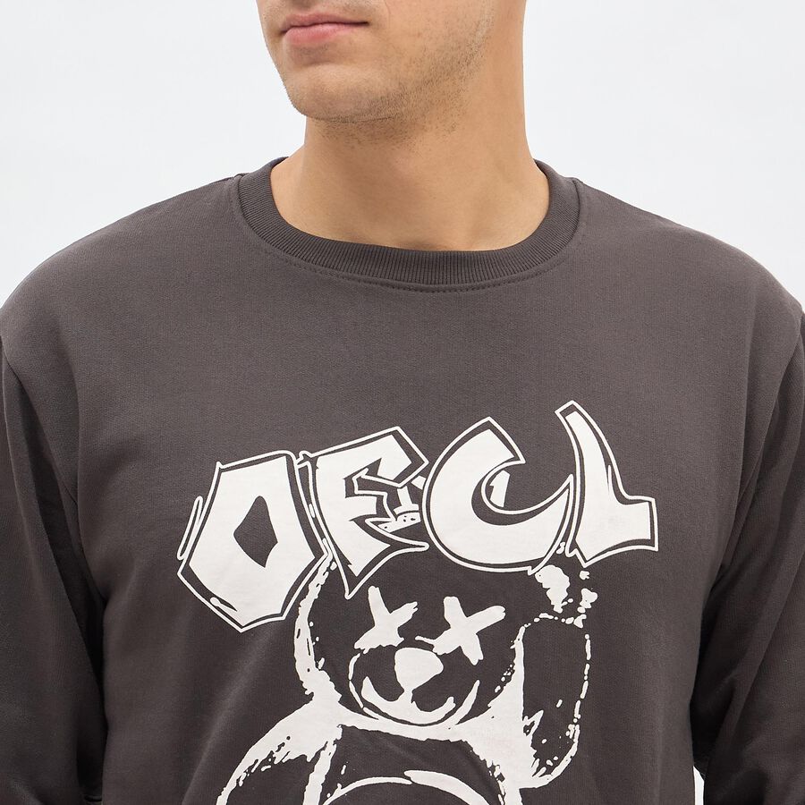 Men's Sweatshirt, Dark Grey, large image number null