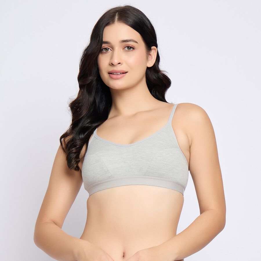 Ladies' Bra , मिश्रित हल्का ग्रे, large image number null