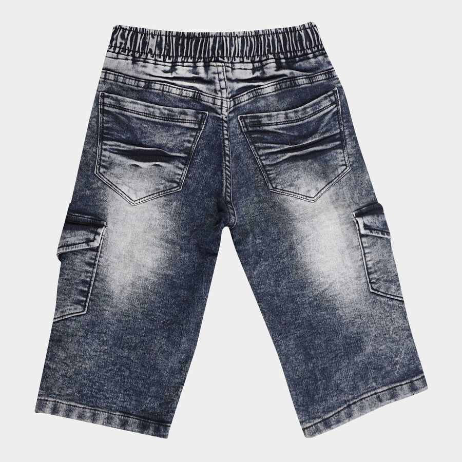 Boys Solid Jamaican, Black, large image number null
