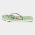 Ladies' V Strap Slipper, Green, small image number null