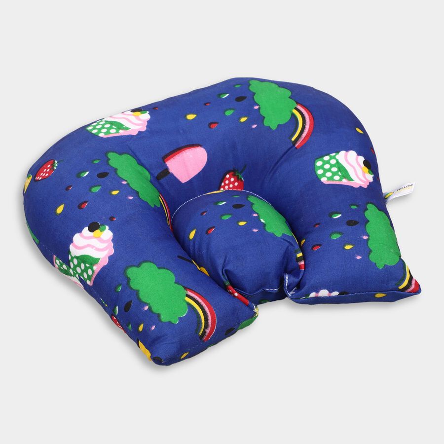 Infants' Pillow, Navy Blue, large image number null