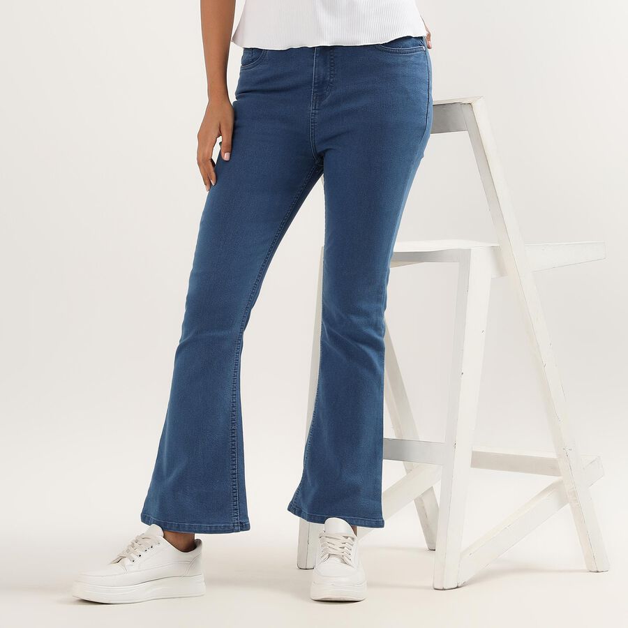 Ladies' Jeans, Mid Blue, large image number null