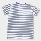 Boys' 100% Cotton Half Sleeves T-Shirt, White, small image number null