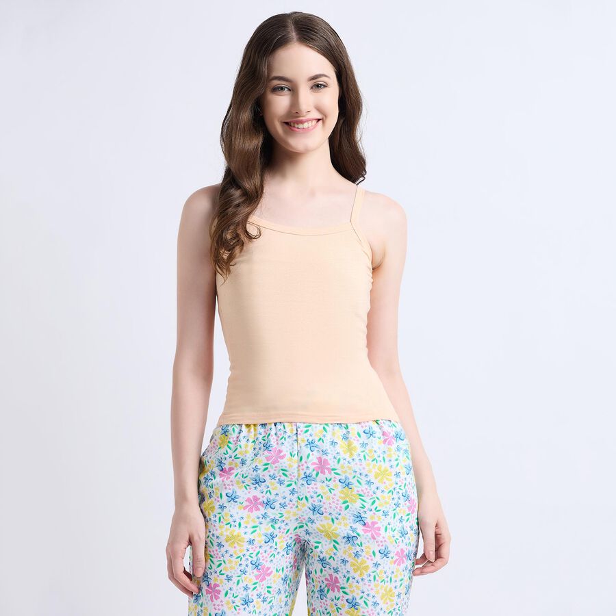 Ladies' 100% Cotton Slips , पीच, large image number null