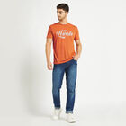 Round Neck T-Shirt, Orange, small image number null