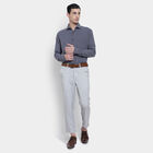 Cotton Solid Formal Shirt, Navy Blue, small image number null