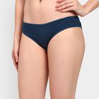 Ladies' 100% Cotton Panty, Teal Blue, small image number null