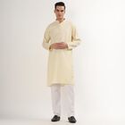 Men's Kurta Pyjama, गहरा पीला, small image number null