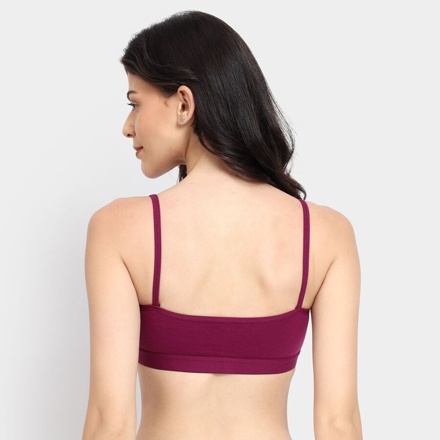Ladies' Non-Padded Bra, वाइन, large image number null