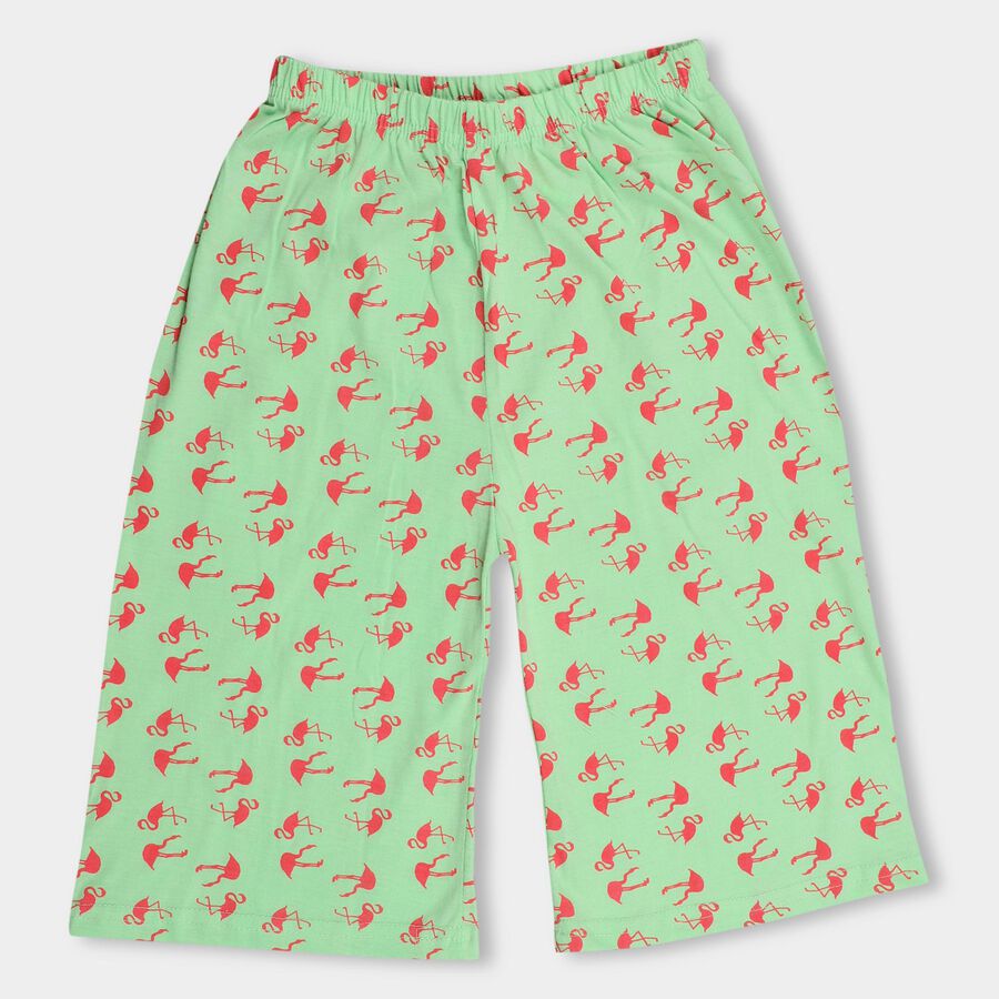 Girls' Pull Ups Capri, Light Green, large image number null