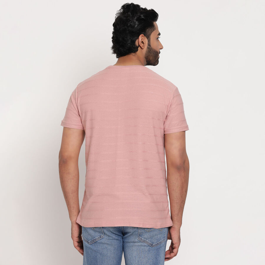 Round Neck T-Shirt, Light Pink, large image number null