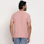 राउन्ड नेक टी-शर्ट, हल्का गुलाबी, small image number null