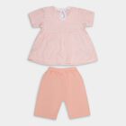 Infants' 100% Cotton Capri Set , Peach, small image number null
