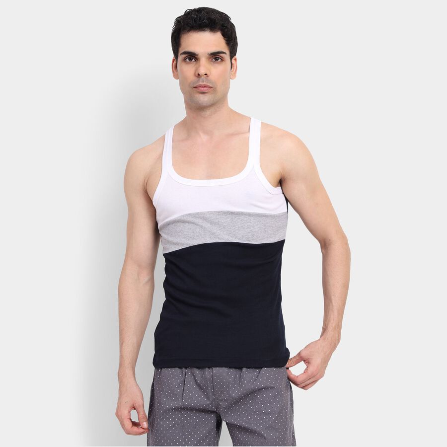 Men's Gym T-Shirt , Navy Blue, large image number null