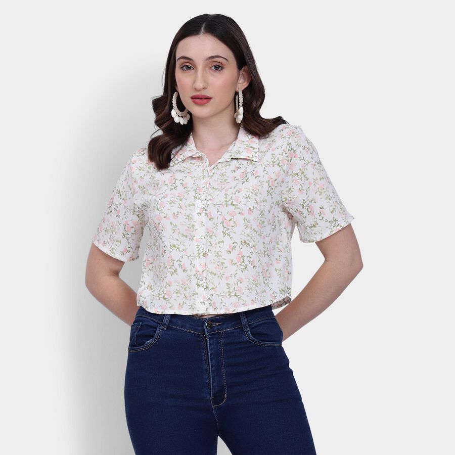 Ladies' Shirt , सफ़ेद, large image number null
