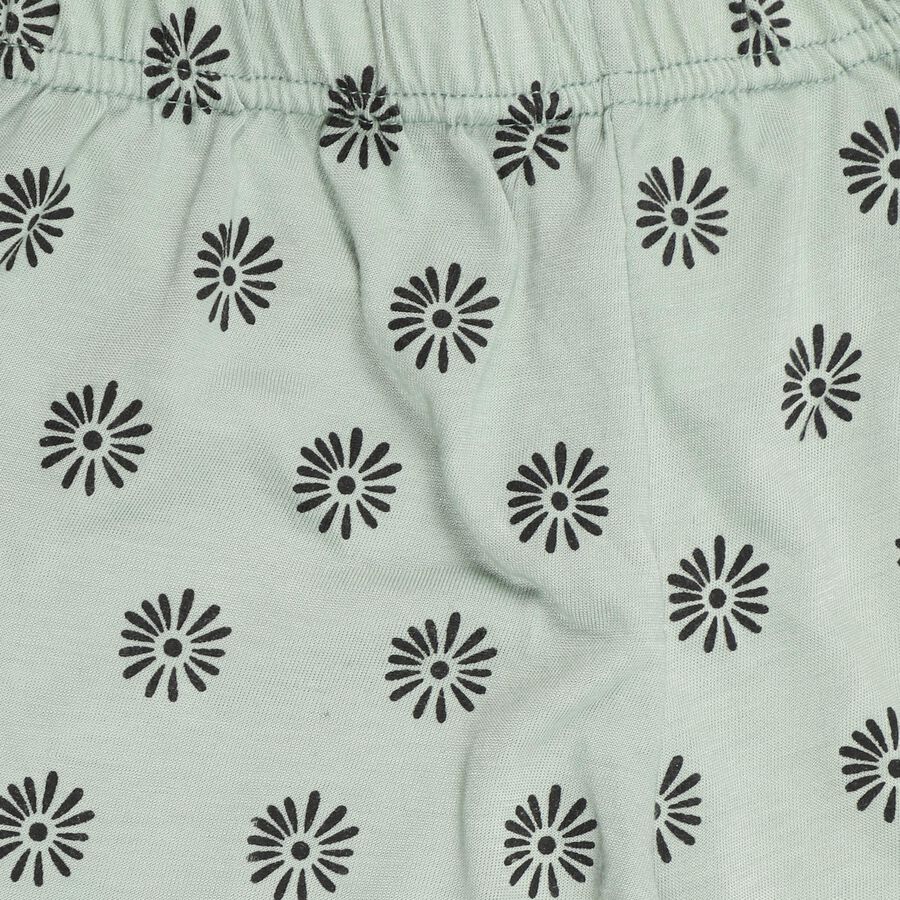 Girls' Pull Ups Shorts , हल्का हरा, large image number null