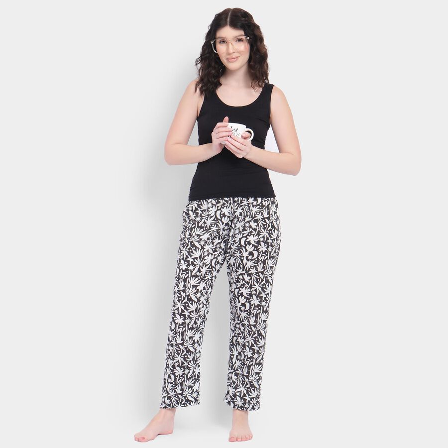 Ladies' Pyjama , Black, large image number null