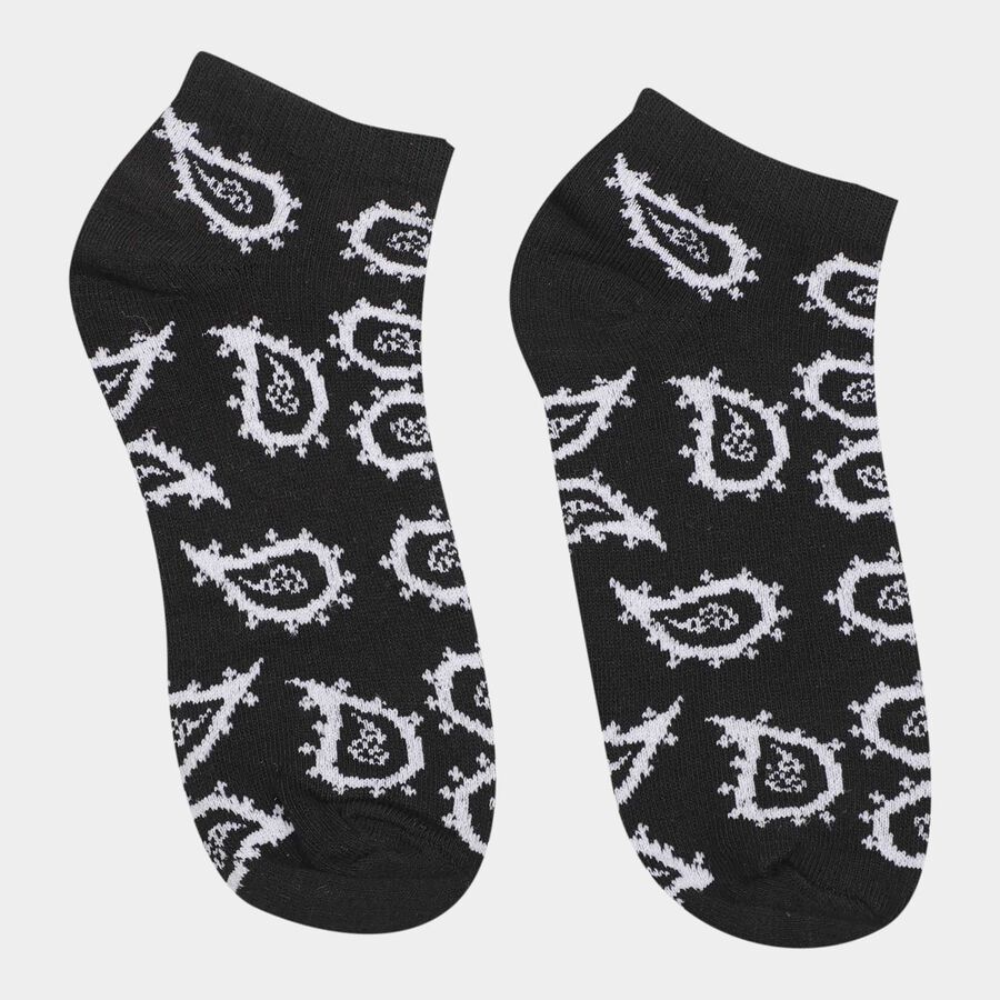 Solid Socks, Black, large image number null