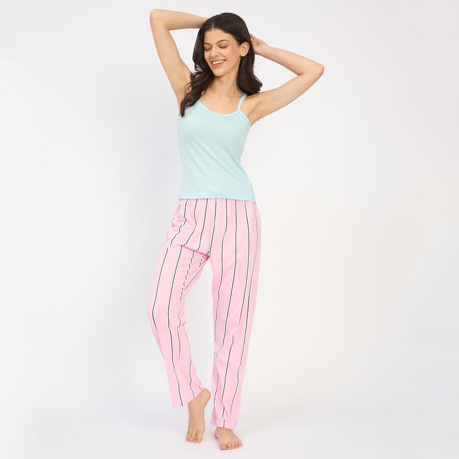 Ladies' Pyjama, Light Pink, large image number null