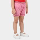 Girls Pink Regular Fit Star Printed Bloomer Shorts, गुलाबी, small
