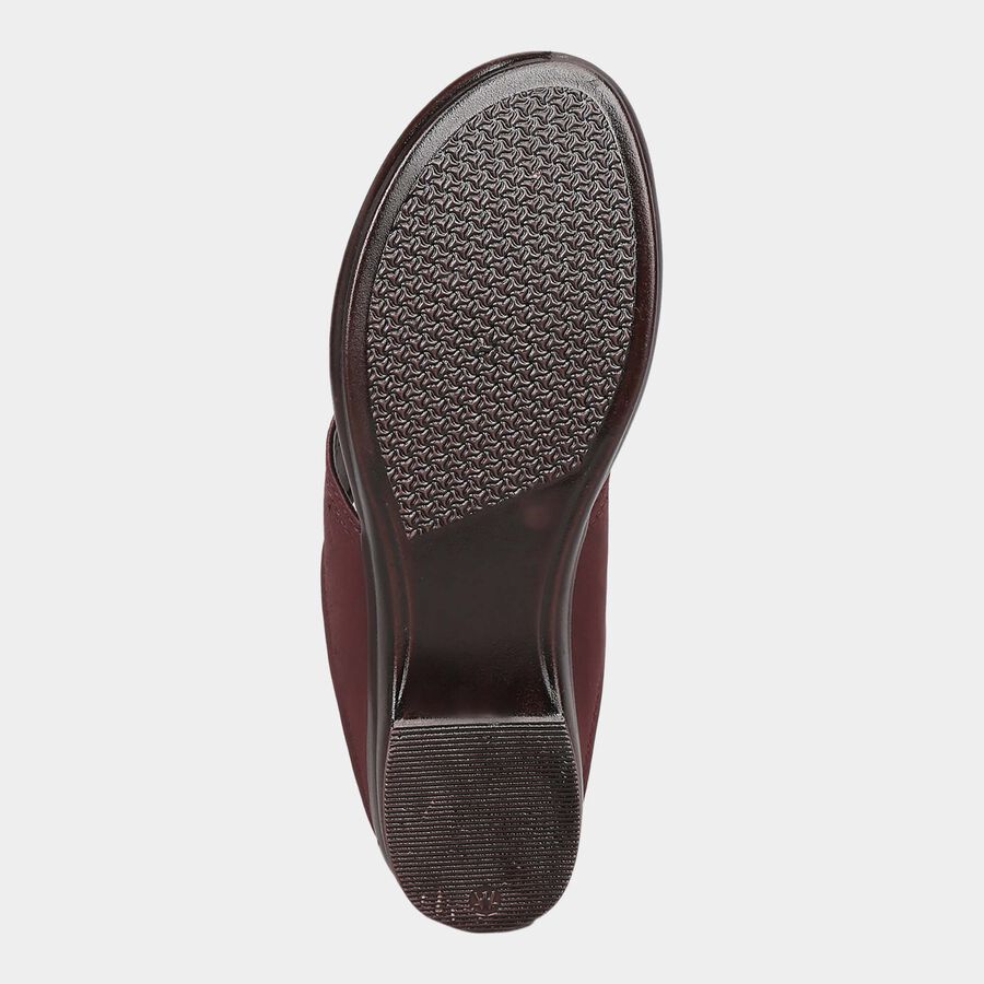 Women Printed Slip-On Sandals, Brown, large image number null