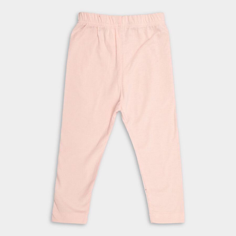 Girl's Legging, Peach, large image number null