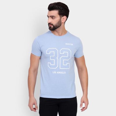 Men's Round Neck Half Sleeves T-Shirt