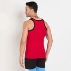 Men's Cotton Gym T-Shirt, Red, small image number null