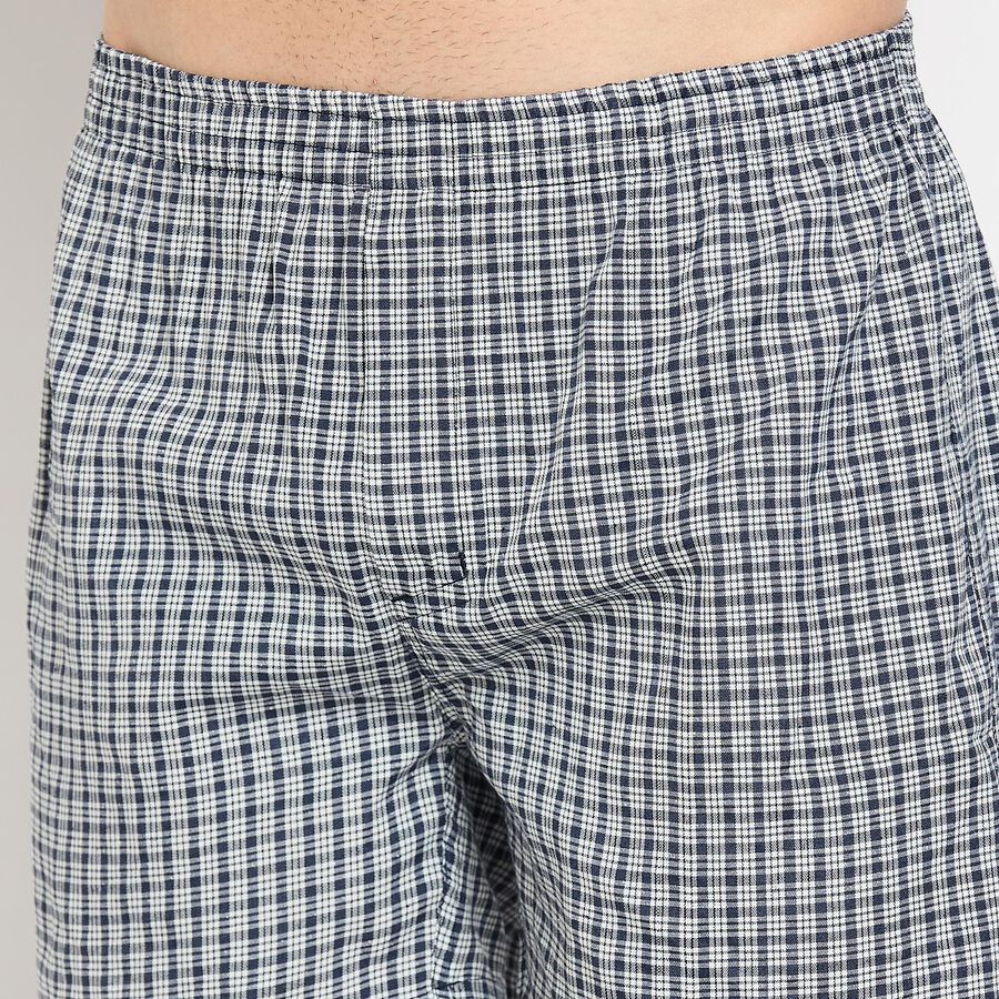 Men's Boxers, Navy Blue, large