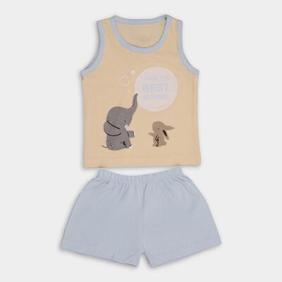 Infant Boys' 100% Cotton Baba Suit