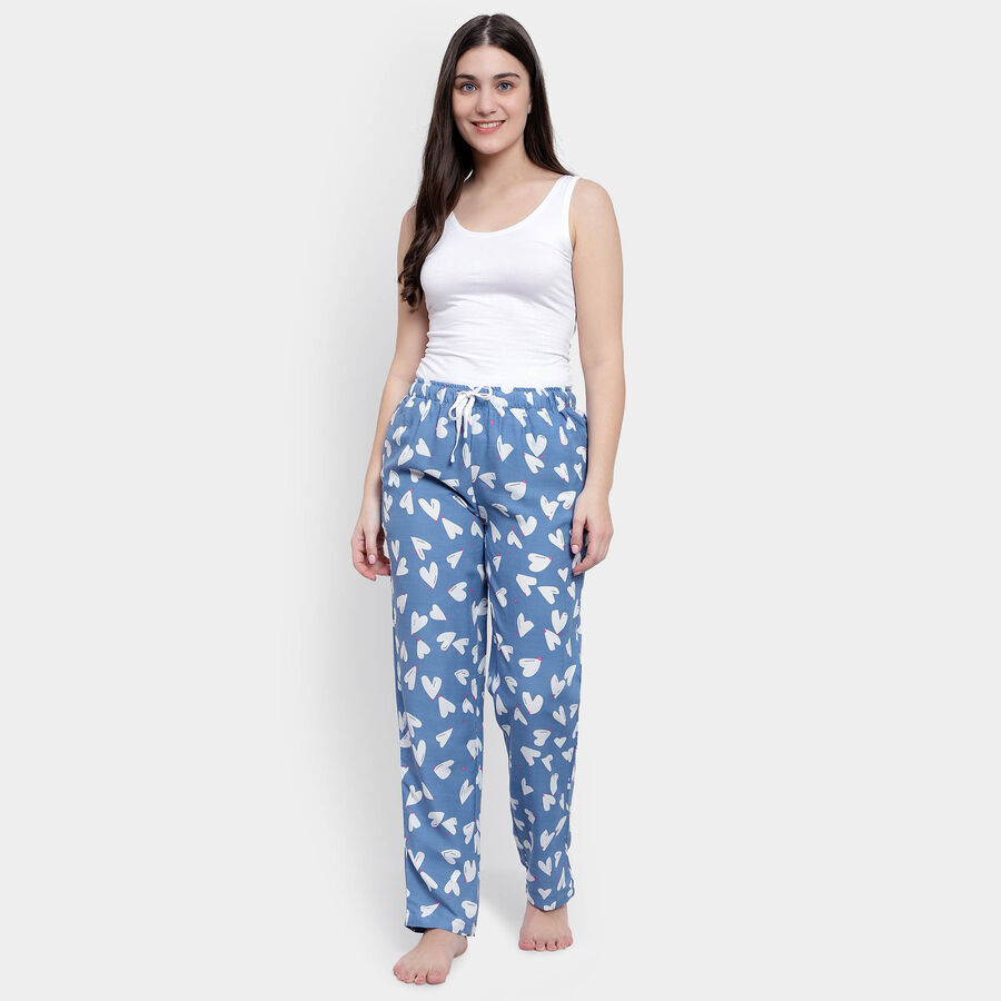 All Over Print Full Length Pyjama, हल्का नीला, large image number null