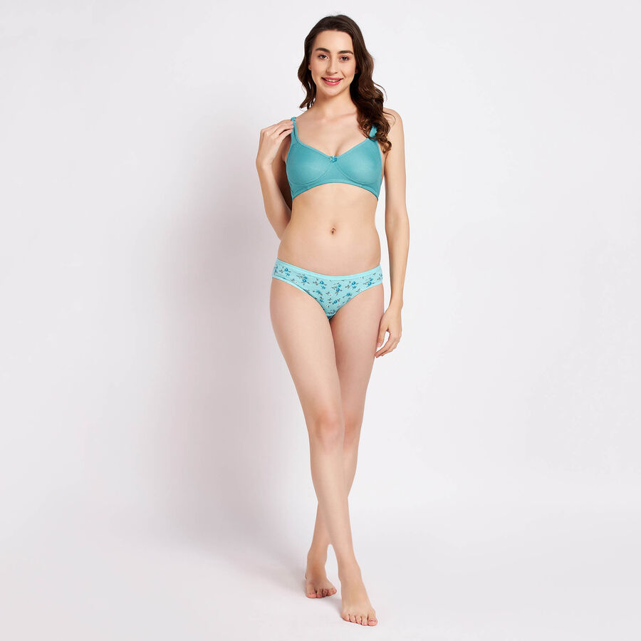 Solid Bra, टील ब्लू, large image number null