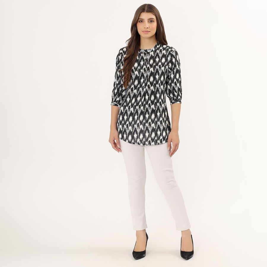 Ladies' Kurti , Black, large image number null