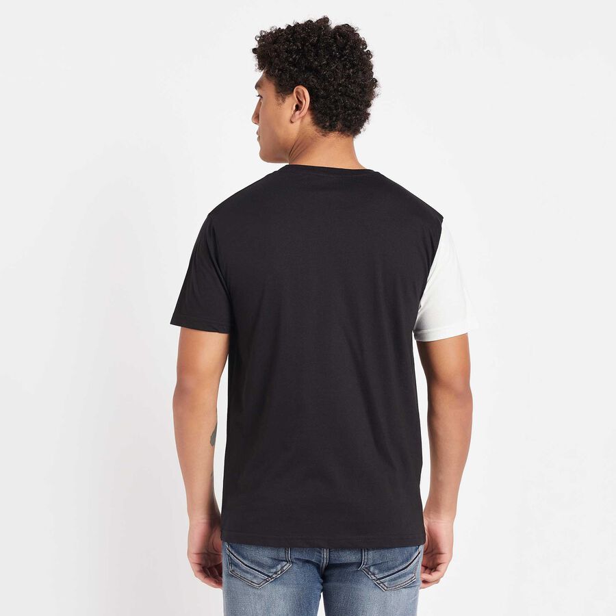 Round Neck T-Shirt, White, large image number null