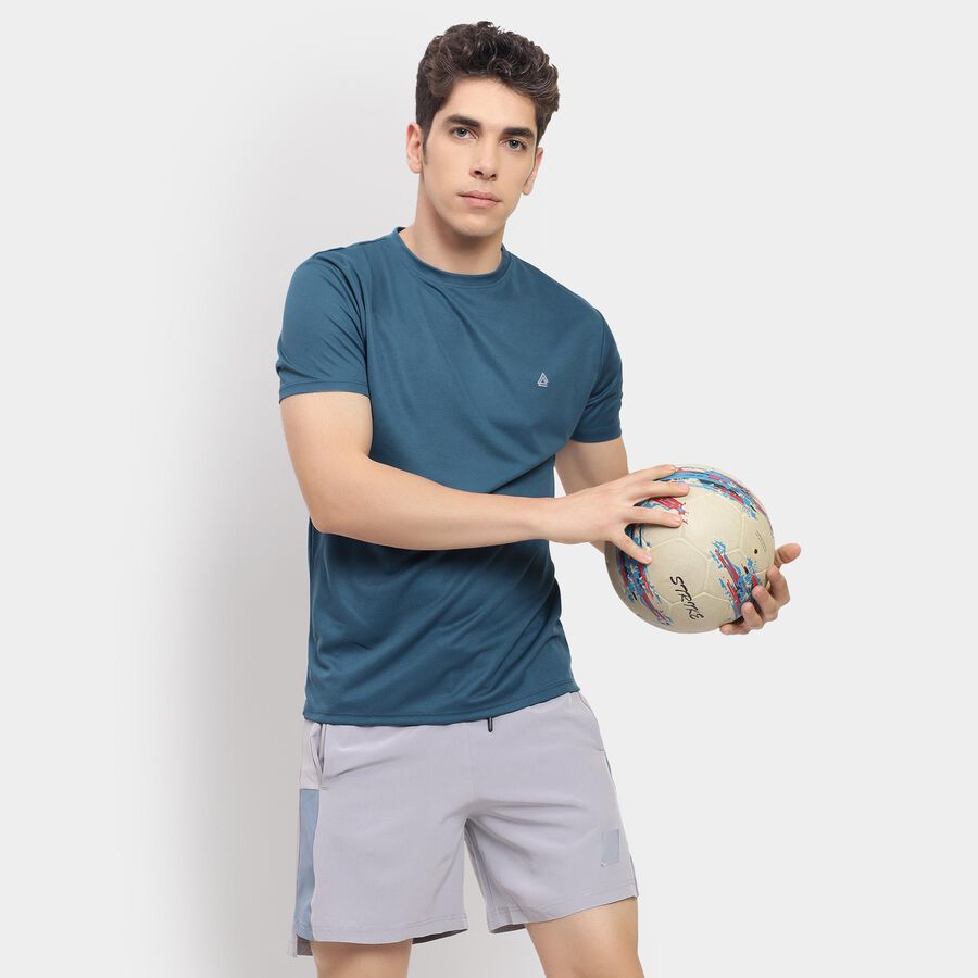 Men's Drifit T-Shirt , Teal Blue, large