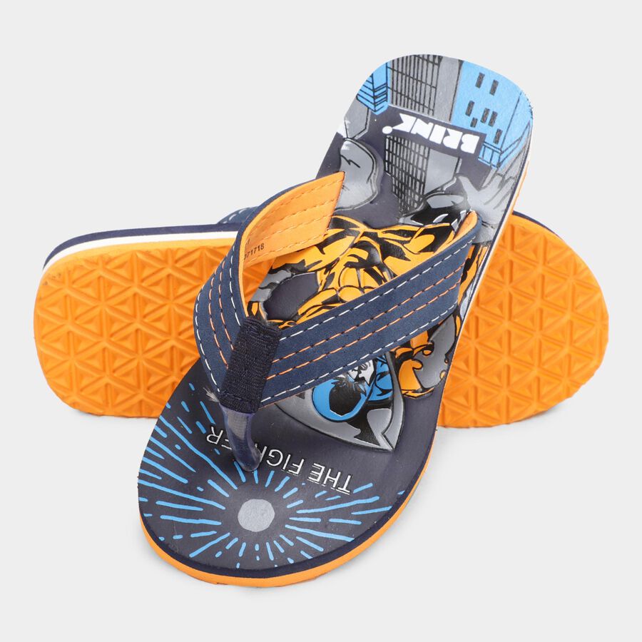 Boys' Slipper, नेवी ब्लू, large image number null