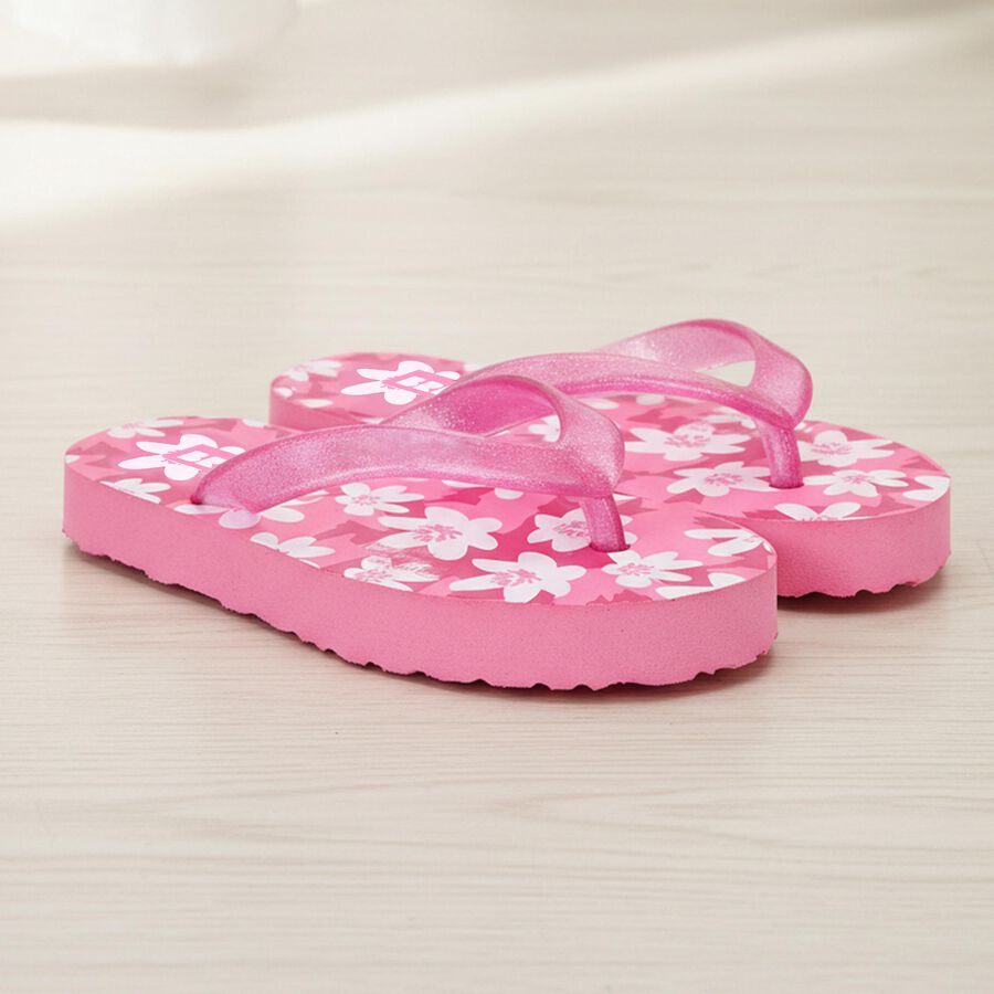 Girls' Slipper, Pink, large