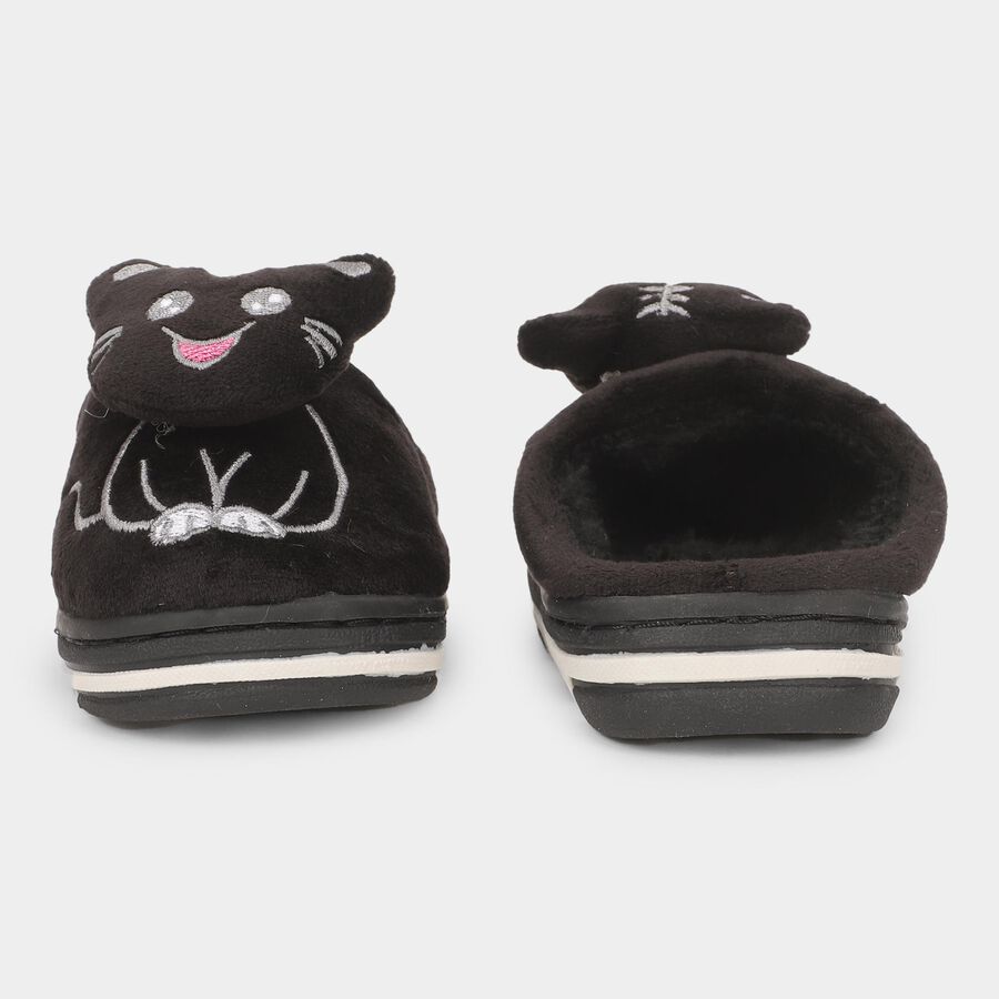 Kids' Winter Slipper, Black, large image number null