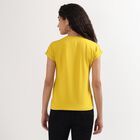 Ladies' Round Neck T-Shirt , Mustard, small image number null
