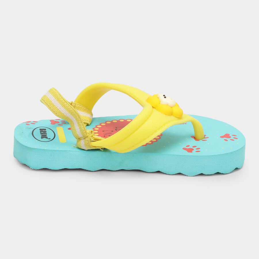 Kids' Unisex Slipper, फिरोज़ी, large image number null