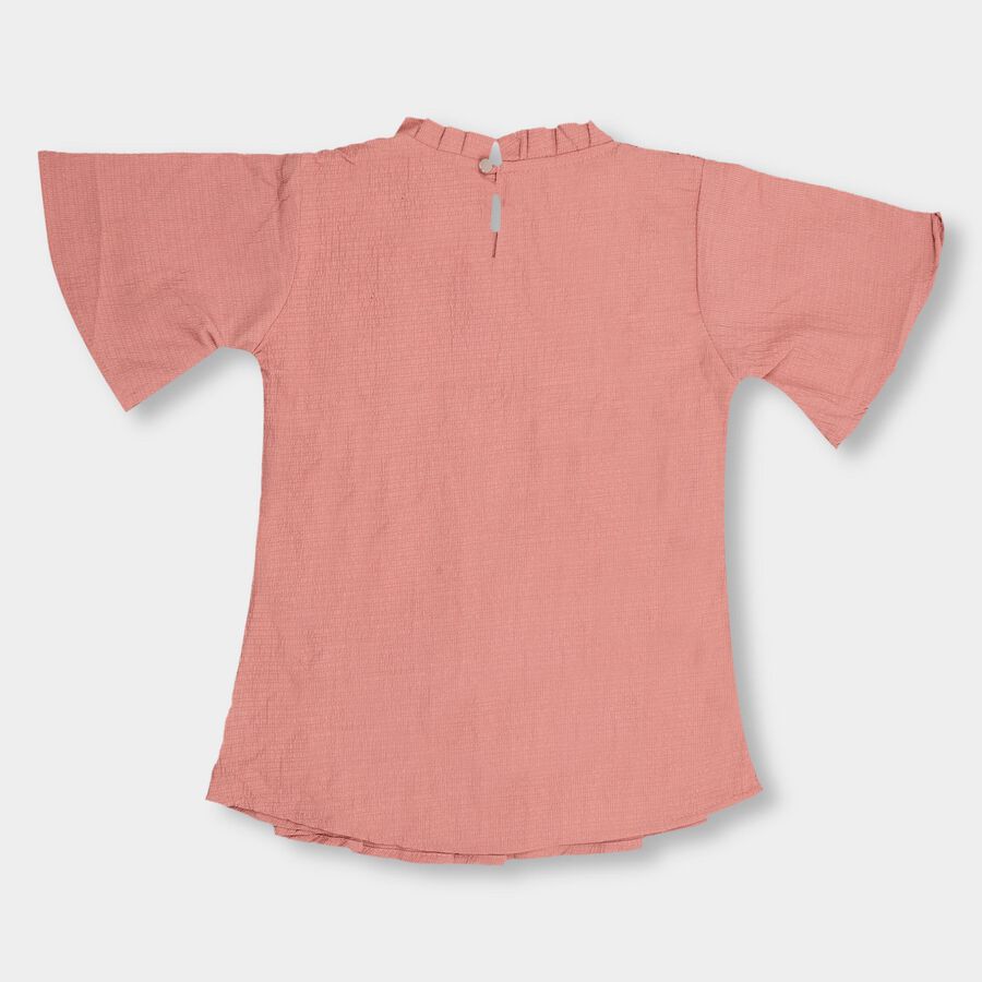 Girls' T-Shirt , हल्का गुलाबी, large image number null