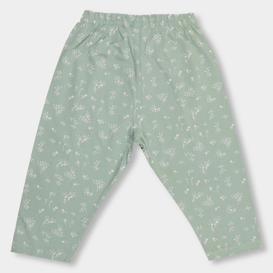 Girls' 100% Cotton Capri , Light Green, large image number null