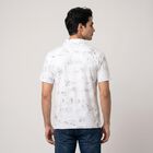 Men's Grey Cotton Polo Neck Polo T-Shirt, Light Grey, small