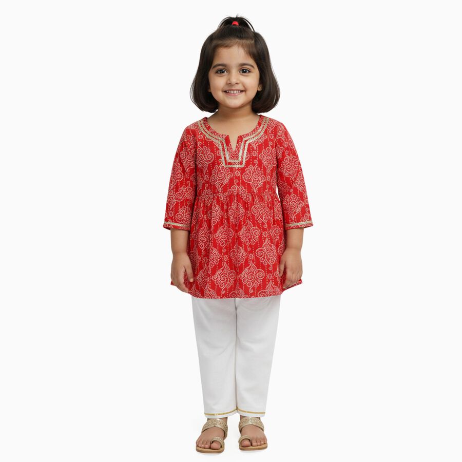 Girls' Fusion Set, Red, large